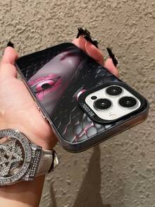 Mặt rắn đen Imd Nút kim loại mạ điện mới Vỏ điện thoại sơn mờ Tương thích với phong cách IPhone 15promax/Ins, Mờ tối giản & cảm giác cao cấp Tương thích với Khung máy ảnh lớn IPhone 14pro 13/12 Không phổ biến Cao cấp & Đơn giản 14 Gói đầy đủ Bảo vệ chống rơi Bìa cho 11pro Nữ, Xr/Xs mới cho Nam - Nhiều màu - Xem 2