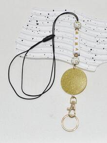 1 Miếng Của phụ nữ Mama Silicone Kết cườm Móc chìa khóa Với Dây thừng , Hoàn hảo Ngày lễ Mẹ Qủa tặng - Nhiều màu - Xem 9