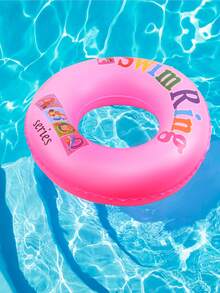 PVC Inflatable Swimming Pool Float, Watermelon Swimming Ring Float Water Toy, Suitable For Swimming Pools And Summer Beach Parties - Pink - View 7