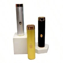Đồng hồ điện tử Hương đốt , Mini Kích thước Hợp kim Usb có thể sạc Có thể mang đi Người hút thuốc , Thích hợp Đối với Ả Rập có thể sử dụng In - Vàng - Xem 6