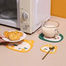 1 Miếng Chống nóng , Không thấm nước , , Vật dụng trong nhà Nhiệt độ cao Chống lại Silicone Thảm trải bàn Đối với Ăn uống Bàn , Đệm , Đĩa nhỏ , Phụ kiện Nhà bếp - Nhiều màu - Xem 11
