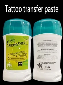 1 buc gel de transfer pentru tatuaje pentru a ajuta la transferul modelelor cu hârtie de transfer