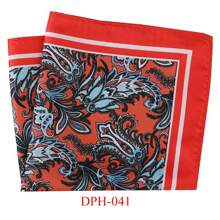 1 Miếng Đúng mốt 30x30cm Polyester Lụa In Hình vuông bỏ túi Đối với Nam , Thích hợp Đối với Chính thức Dịp , Lễ hội , Các bữa tiệc , , Đám cưới - nhiều màu - Xem 10