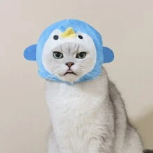 1 cái Vượt qua Mũ Thích hợp Đối với Nhỏ bé Mèo Và Chó - Nhiều màu - Xem 13