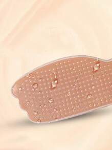 1pc Invisible Chest Paste Adhesive Bra, Backless Dress, Strapless, Breathable, Anti-Slip, Anti-External Expansion, Traceless Nipple Paste - Apricot - View 7