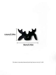 1pc Billiard & Snooker Cue Fixed Bracket/Holder, Cue Rack, For 9 Cue Sticks/Butterfly Rack/Black Eight Rack/Billiard Cue Wall Mount - Black - View 7