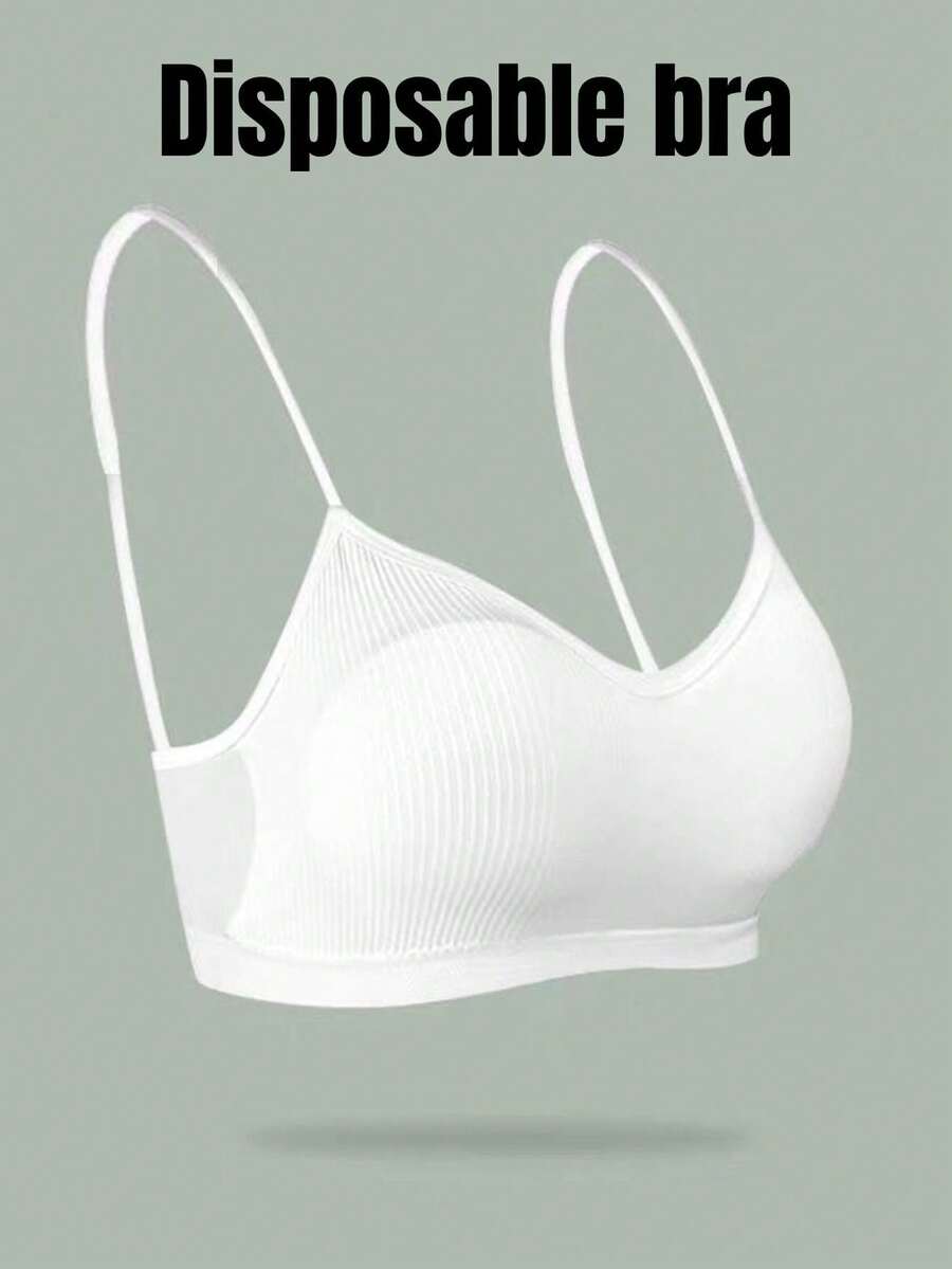 1 Miếng Của phụ nữ Dùng một lần Bras Thuận tiện Đối với Đi du lịch , Cá nhân Được đóng gói - trắng - Xem 1