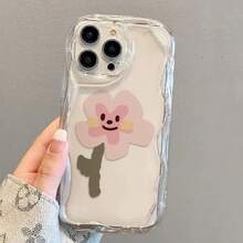 1 Ốp Điện Thoại Hoa & Mặt Cười Tương Thích Với IPhone 15/15pro/15plus/15promax/14/13/12/11/Xr/Xs/X/7/8 - những bông hoa - Xem 1