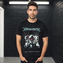 Men T-Shirts - 黑色 - 查看 1