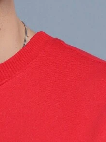 Men Sweatshirts - Rojo - Ver 5