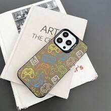 1 Miếng Niềm vui In Mờ Không trượt Chống giọt bắn Ốp lưng & bao da điện thoại Tương thích với iPhone - đen[0] - Xem 11