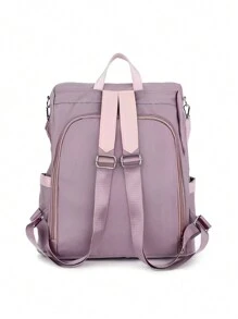 Women Functional Backpacks - 紫色 - 查看 2