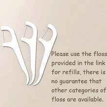 1 Set Automatic Pop-Up Floss Storage Box & 100pcs Disposable Dental Floss Picks To Refill, Press-Type Toothpick Box, Portable Dental Floss Dispenser, Tooth Dental Floss Picks Case - 1 Set - View 10