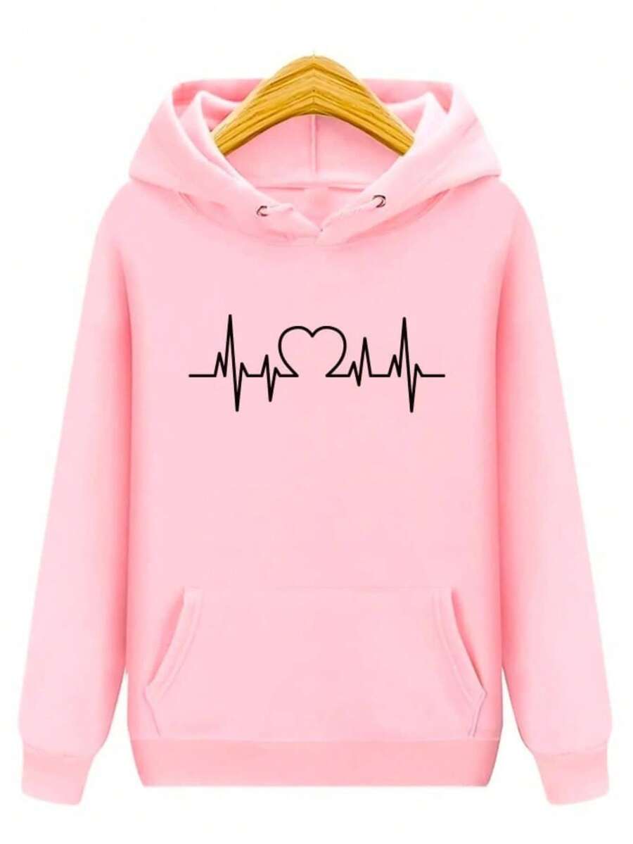 Men Sweatshirts - Màu Hồng baby - Xem 1