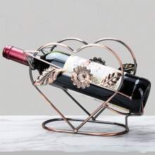 Wine Bottle Holder, Wine Rack Stand For Wine Bottles - Bronze - View 1