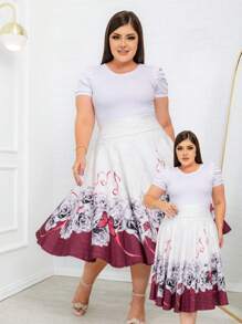Plus Size Skirts - Nhiều màu - Xem 3