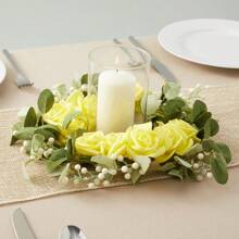 5/10/15/20/25/30pcs/Set Pink Artificial Flower, Simple PS Foam Decorative Flower For Home Decoration, Valentine Day, Gift Gifts Birthday Graduation