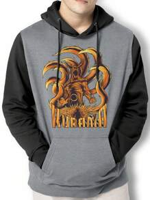 Men Hoodies - 彩色 - 查看 1