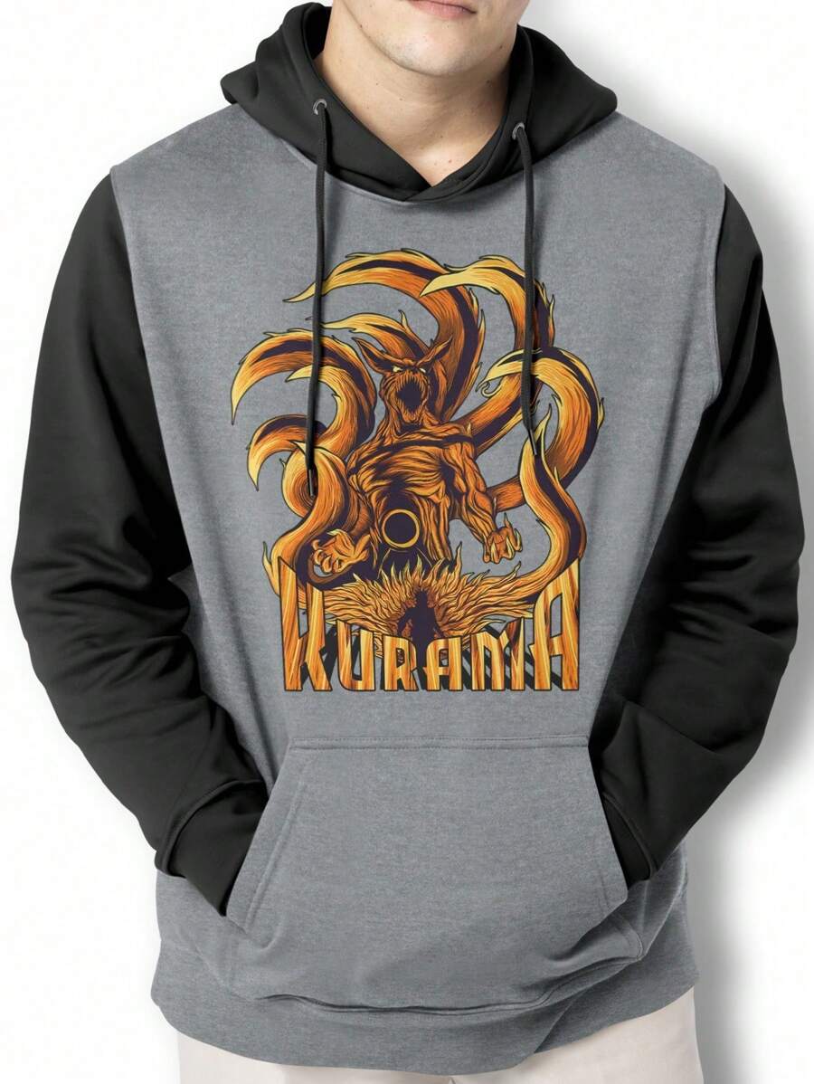 Men Hoodies - 彩色 - 查看 1