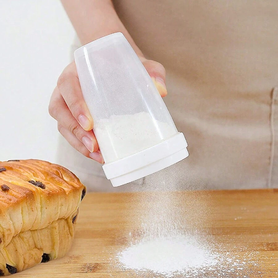 Innovative Flour Sprinkler Portable Flours Container Cocoas Powder