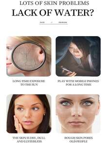 10 Piezas/caja Máscara Humectante De Arroz Bioaqua Sin Lavado