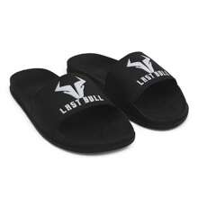 Men Flip Flops & Slides - 黑與白 - 查看 2