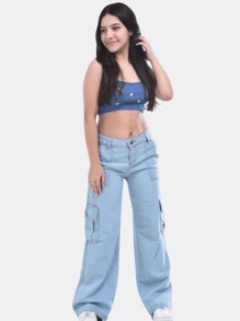 Women Jeans - Rửa nhẹ - Xem 5