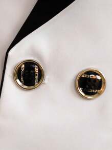 Young Boys 3pcs Suit Set: Blazer + Pants + Necktie, Spring - White - View 5