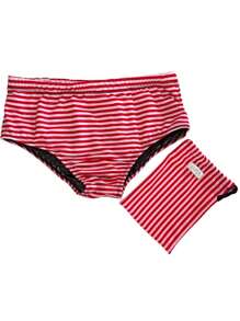 LUGA SWIMEAR por GARY CENTENO Traje de baño para Hombre Corto tipo Sunga, Calidad Premium - Rojo y blanco - Ver 7