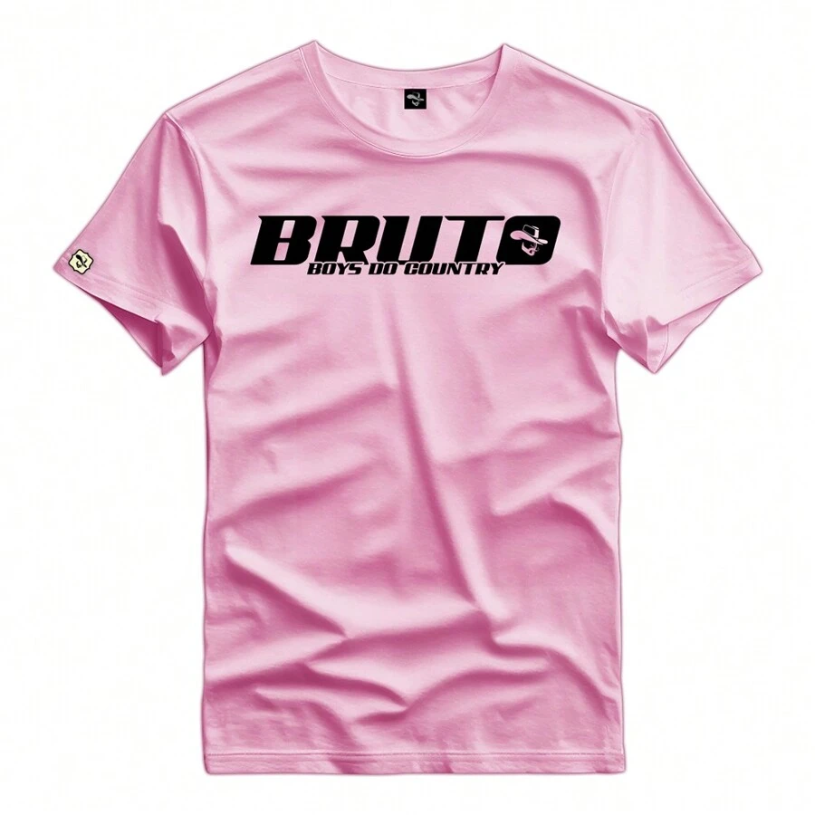 Men T-Shirts - 粉色 - 查看 1