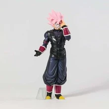 Super Saiya Collectible Figure, Super Saiyan Goku Black Action Anime Dragon B Heros Character Action Model Statue Decoration Accessories, Adult Collector Toy Animated Character Model 26CM, For Gift, New, Includes Box. - 戈克布萊克 - 查看 5