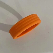 8Pcs Silicone Travel Luggage Caster Shoes With Silent Sound Suitcase Wheels Protection Cover Trolley Box Casters Cover Accessory - Black - View 8