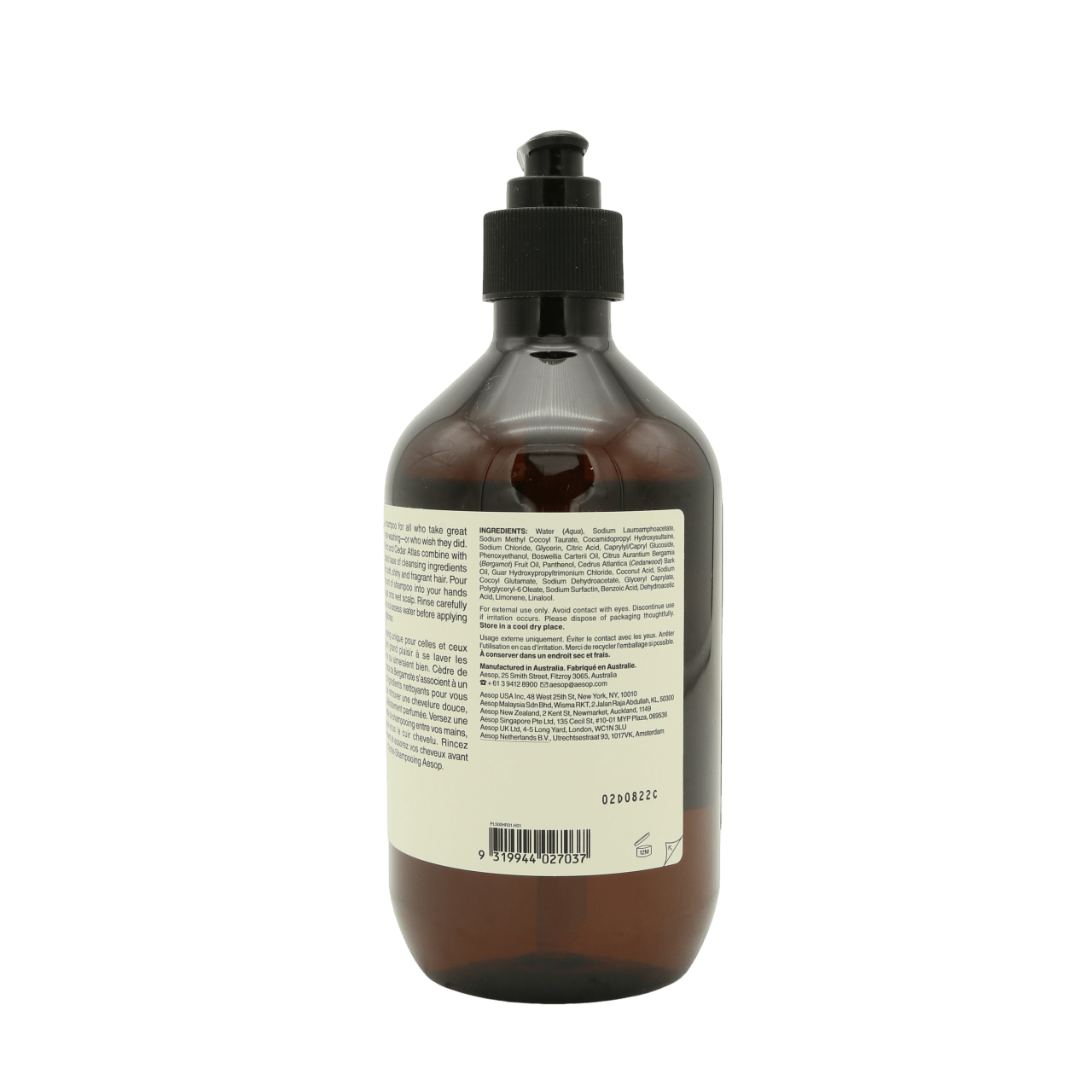 AESOP Shampoo 500ml Haircare Hair Scalp Cleaning Shiny Soft SHEIN USA