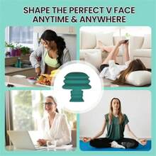 1pc Facial Muscle Exerciser For Reducing Laugh Lines, Chewing Muscles, Double Chin, Jawline, Jaw Exerciser, Lifting And Firming - Pink - View 4