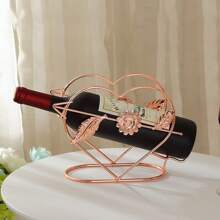 Wine Bottle Holder, Wine Rack Stand For Wine Bottles - Bronze - View 4