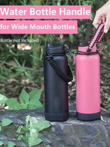 1入組水瓶杯繩,適用於戶外露營和遠足活動,可承重12盎司至64盎司 - 彩色 - 查看 6