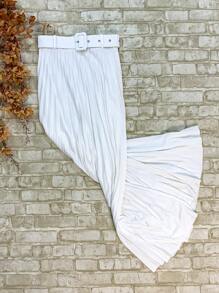 Women Skirts - 白色 - 查看 2