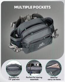 Sports Bag - 灰色 - 查看 2