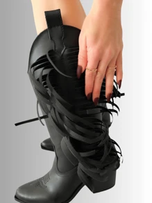 Women Ankle Boots & Booties - Black - View 6