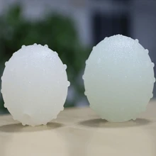 Dog Chew Toy Pet Night Glowing Ball Puppy Molar Interactive Rubber Luminous Balls - White - View 9