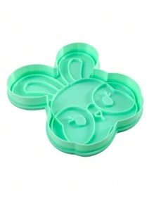 AG MANUALIDADES Bunny Cookie Cutter Rabbit Glasses Easter Template - Mint Green - View 3