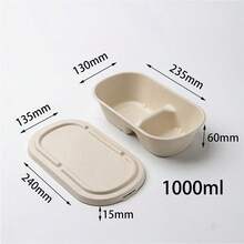 Caja De Comida, Lonchera, Contenedor Para Llevar Para Bocadillos, Sushi Y Ensalada