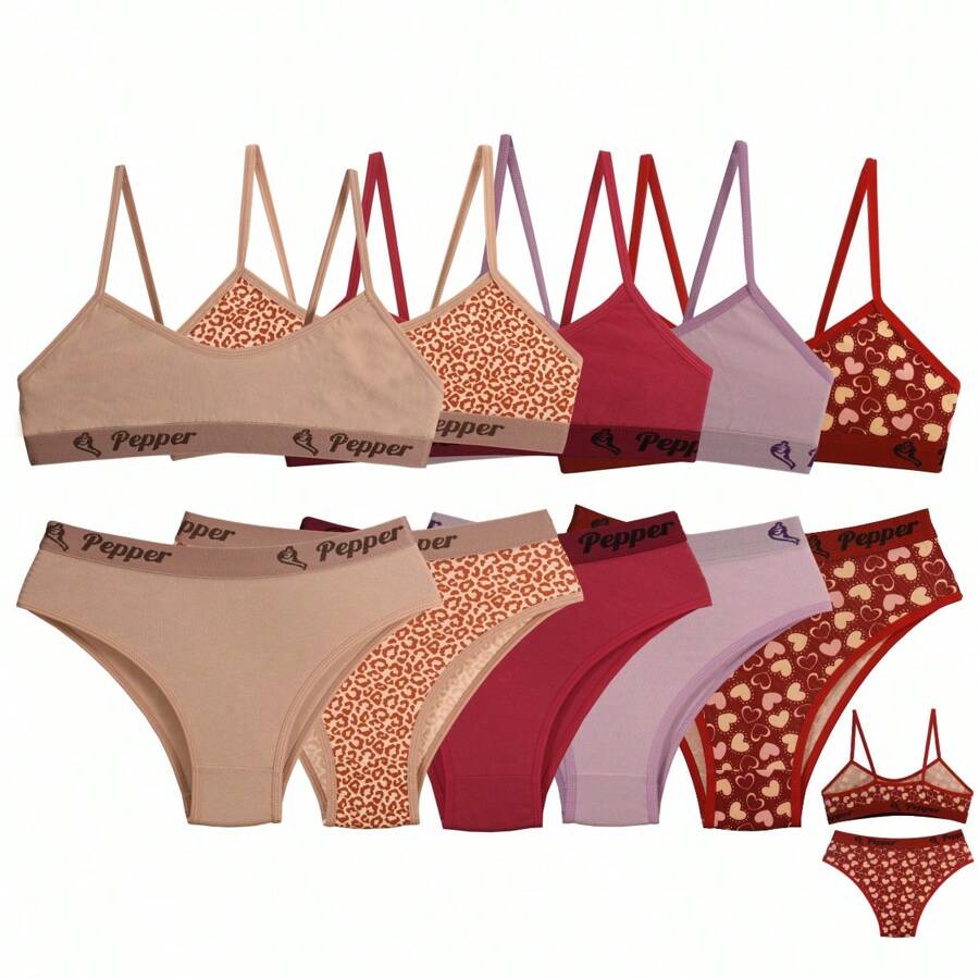 Teen Girls Underwear - Nhiều màu - Xem 1