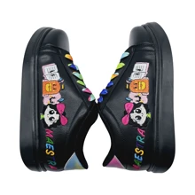 Teacher's Embroidered Tennis Accessories - Black - View 1