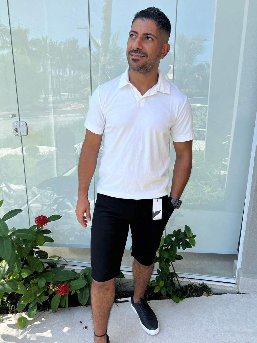 Men Shorts - Black - View 1