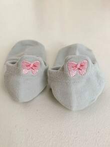 10pairs Spring/Summer Short Cartoon Embroidery Low Cut Women's Socks - Multicolor - View 3