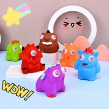 2pcs Randomly Selected Stress Relief Fidget Toys, Including Eye-Popping Monster And Squishy Stress Ball - Multiple Styles - View 11