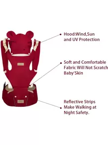 婴儿背带背包，面向前方，透气，婴儿背带，两用旅行哺乳背带