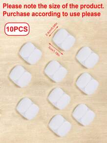 10 个线缆管理夹，适用于数据线、耳机线、充电线、电线整理器，用于电线管理线缆整理器