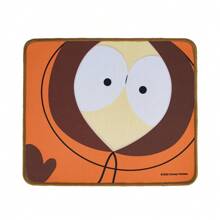 Mouse Pad Cuadrado Kenny Mccormick - South Park Caricatura - Naranja - Ver 1